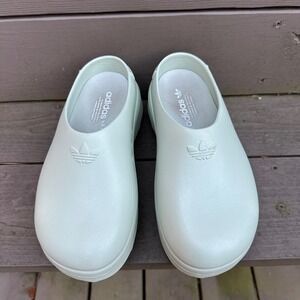 Adidas Adifom Stan Smith Mule Clog Slip On Shoes Mint Green Women's Size 8